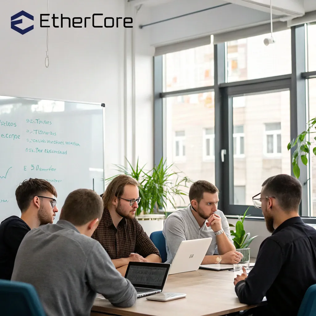 ETHERCORE team meeting